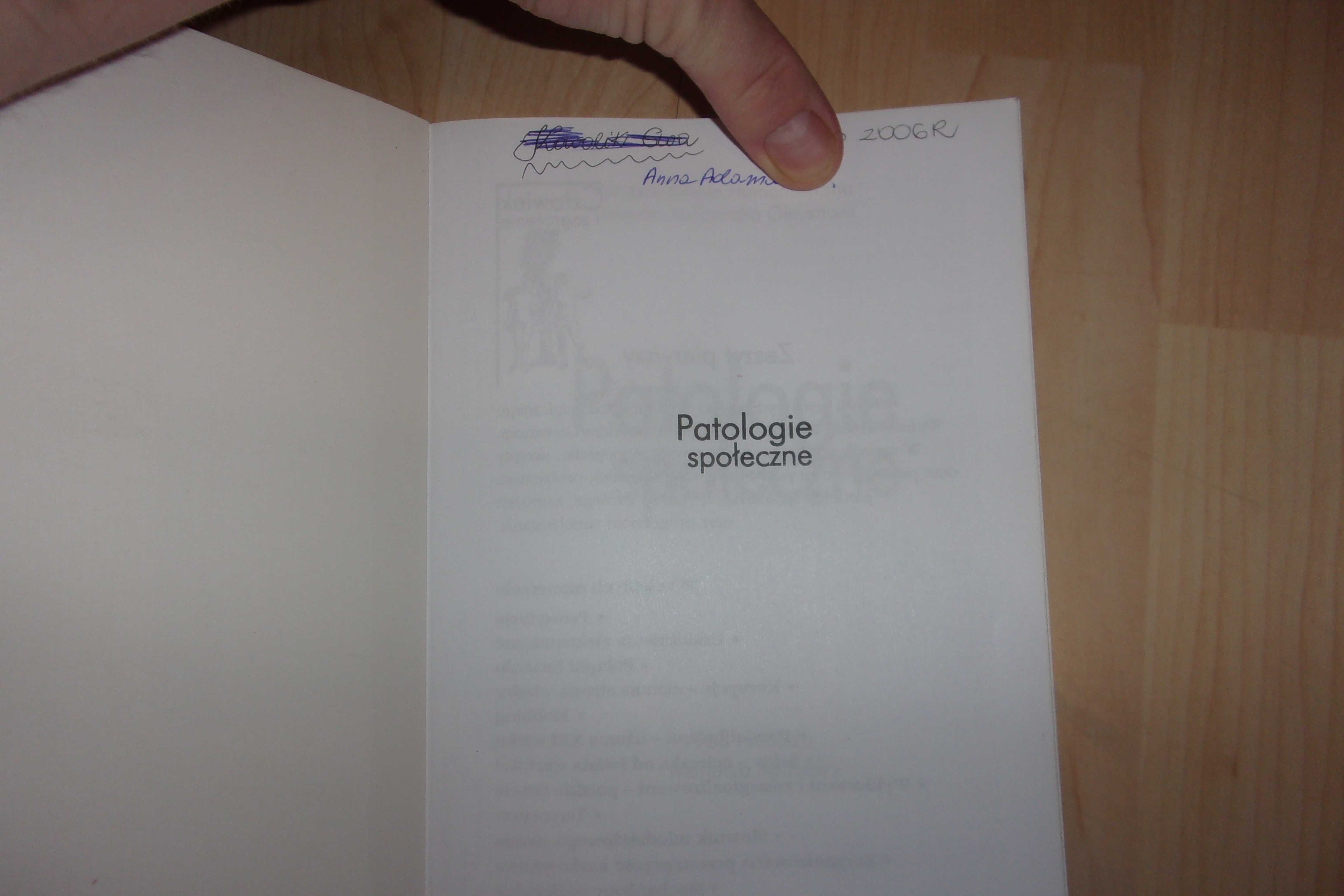 Patologie społeczne