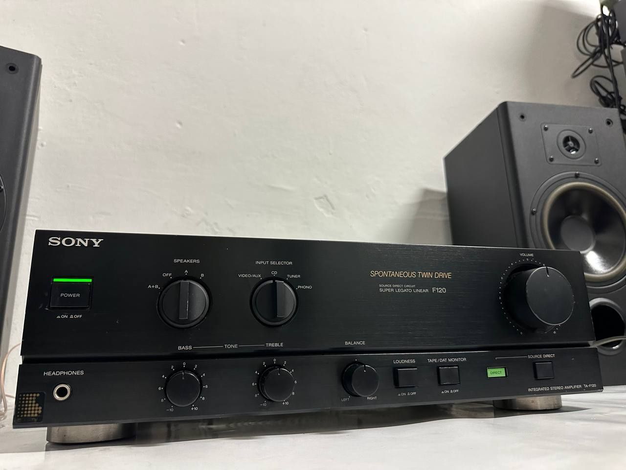 Wzmacniacz stereo SONY TA-F120, 2*50 Watt, Japan