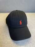 czapka z daszkiem. ralph lauren. czarna