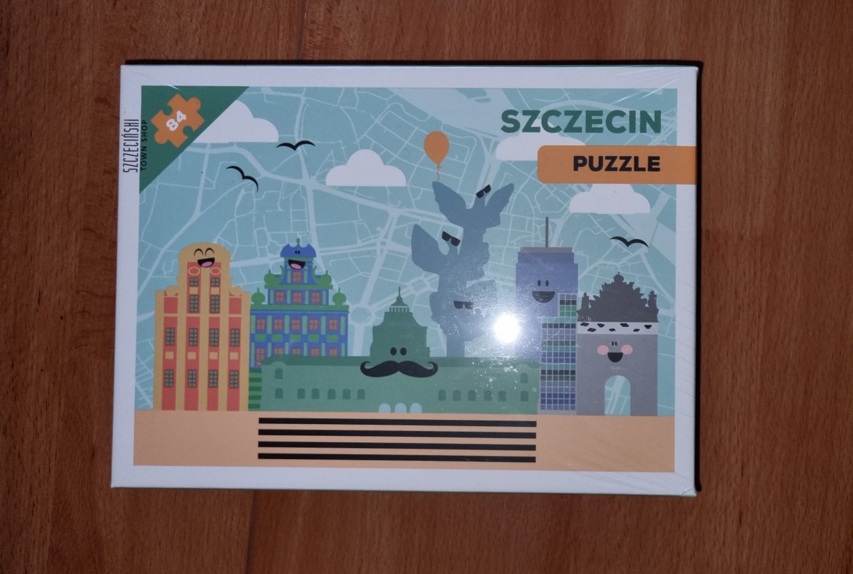 Puzzle / puzle miasto szczecin dla dzieci i dorosłych