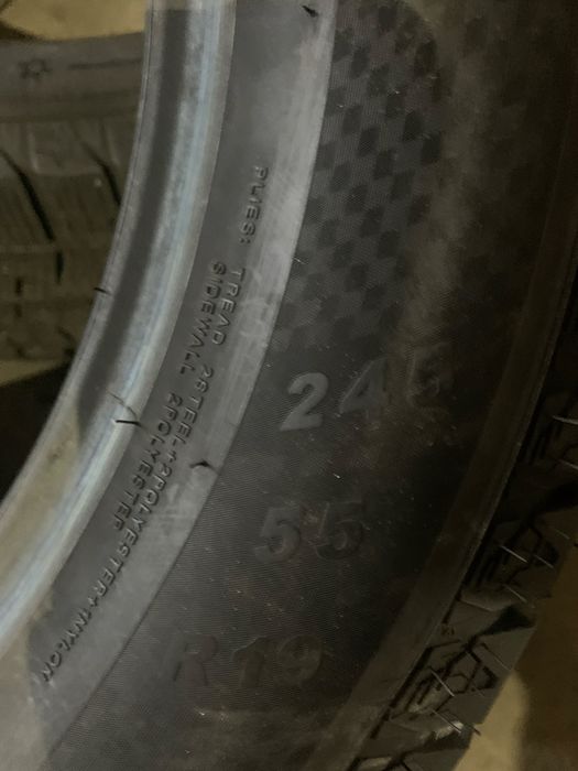 Два колеса kapsen snowshoes 245 55 R19