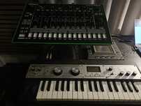 Roland TR 8 + Korg Kaossilator PRO + Korg microkorg XL