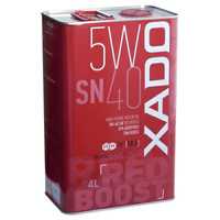 ХАДО 5W-40 SN RED BOOST синтетика 4л