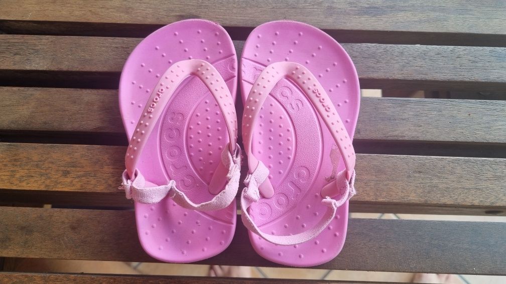 Crocs rozm 8 /9 japonki dla dziewczynki