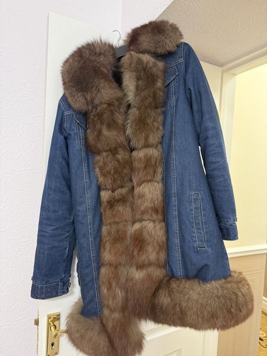 Парка жіноча джинсова