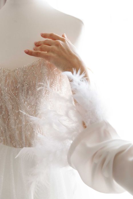 Неймовірна класична брендова ВЕСІЛЬНА СУКНЯ La Novia Couture