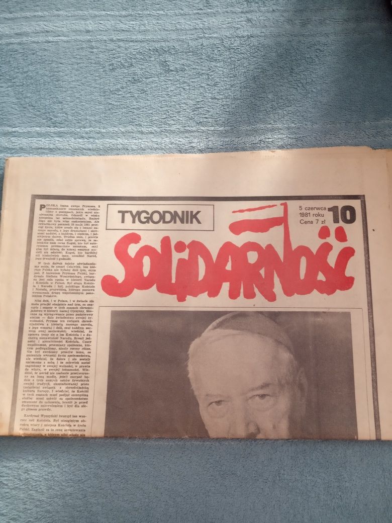 Archiwalny tygodnik gazeta Solidarność nr. 10 z 1981 roku