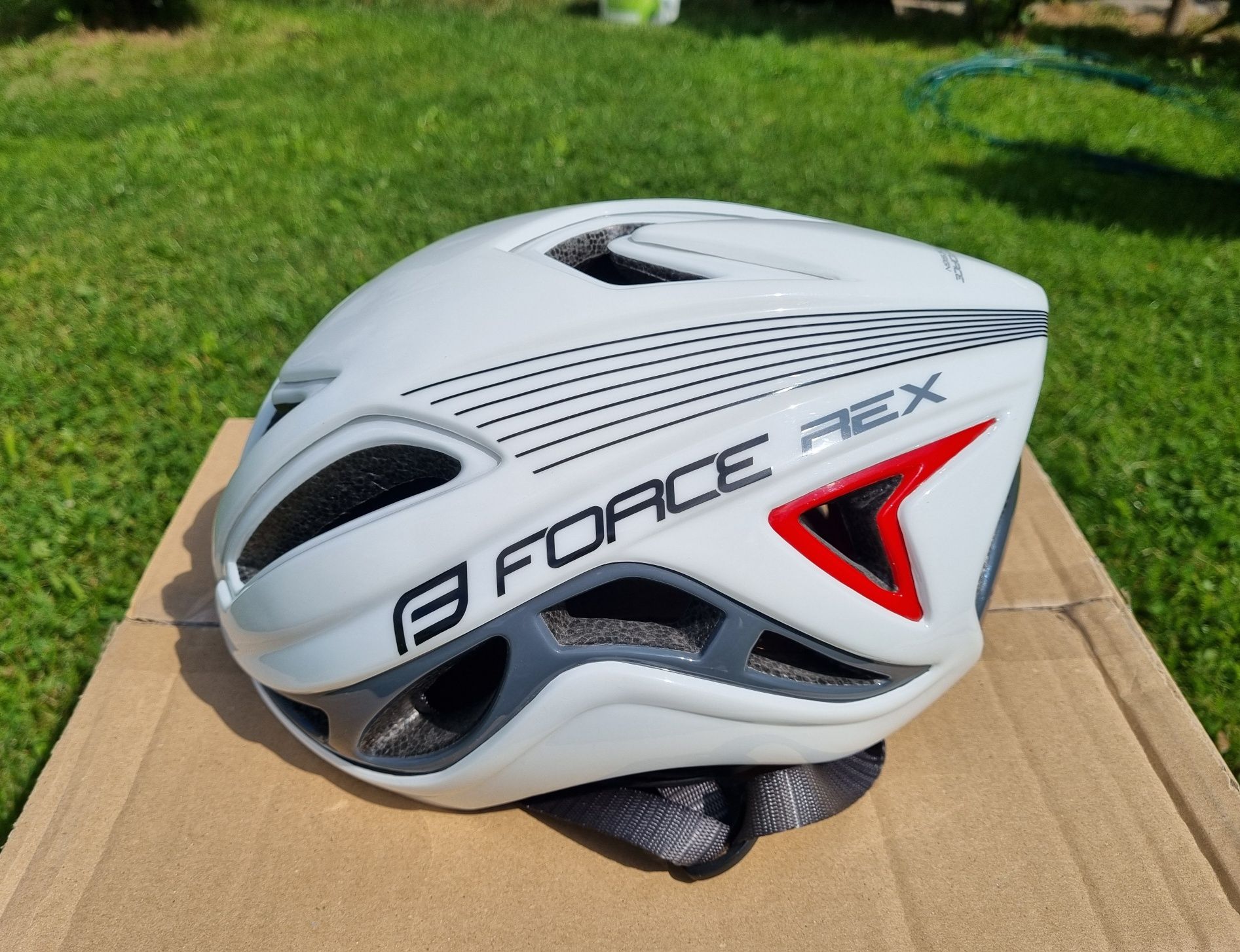 Kask rowerowy Force Rex S 56-58cm szosowy