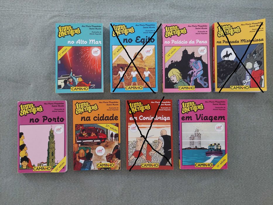 Colecção Livros Uma Aventura 5e cada