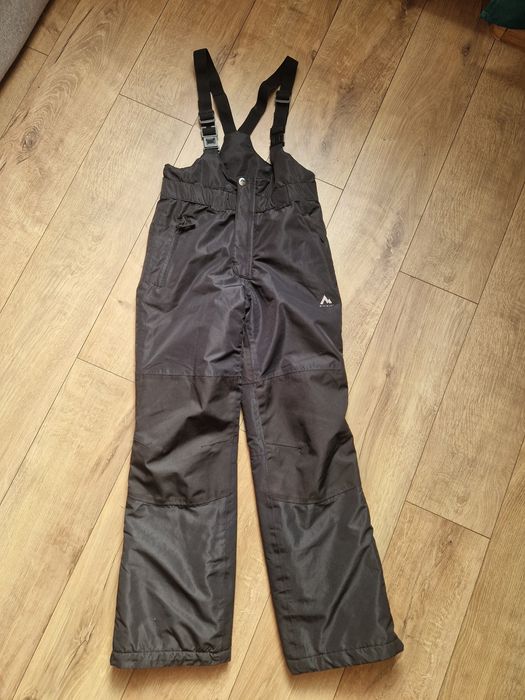 Spodnie narciarskie snowboardowe McKinley roz. 164cm czarne na szelkac