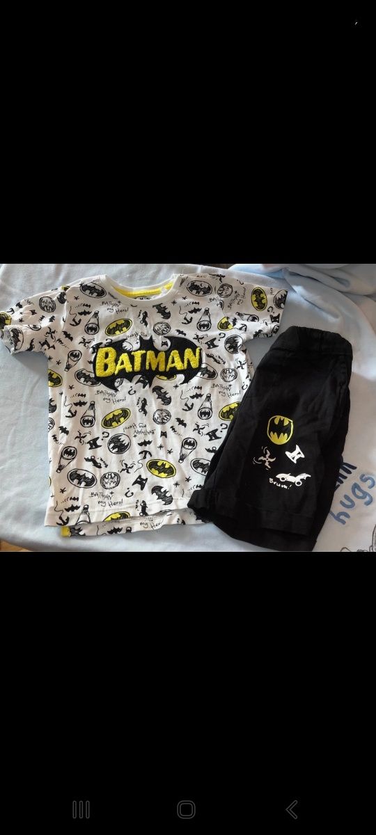 Komplet na lato t-shirt spodenki SMYK Batman