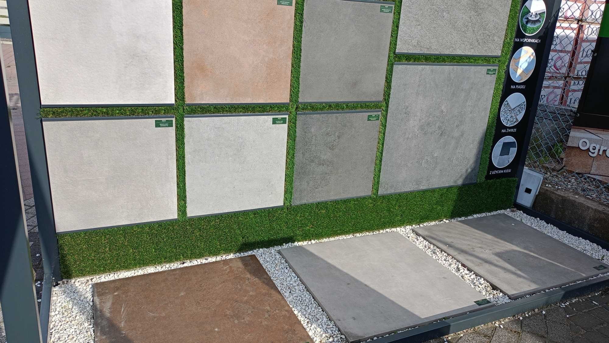 Płyta gresowa ceramiczna na taras 60x60x2 różne kolory ZOYA z dostawą