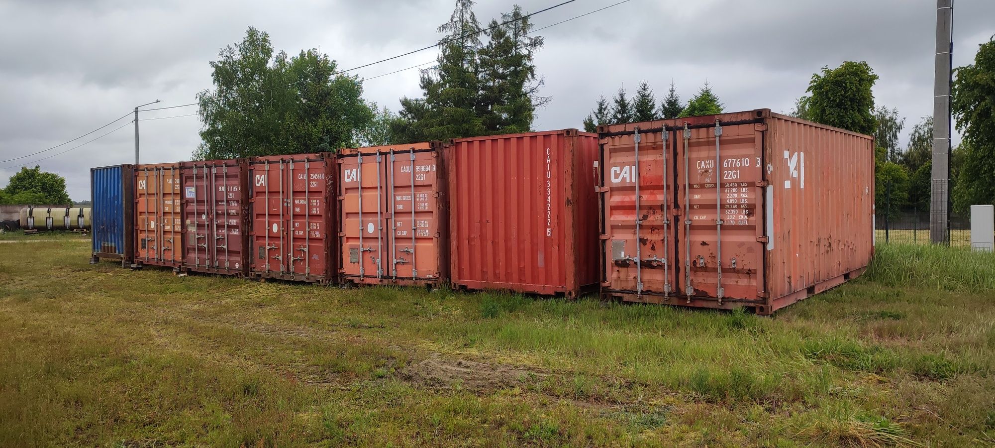 Kontener 20-stopowy - Transport