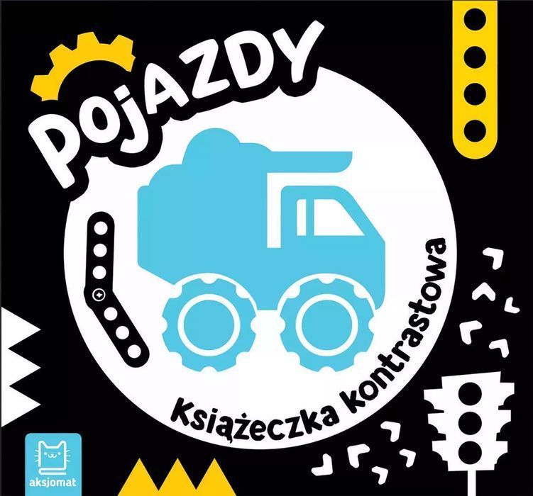 Pojazdy. Książeczka kontrastowa. Aksjomat