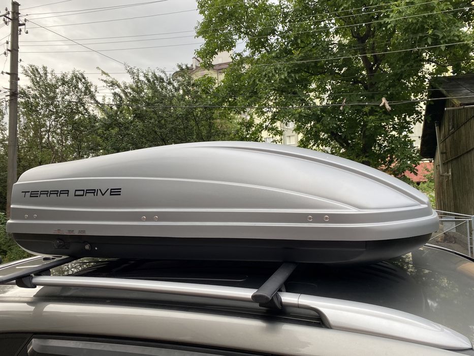 Автобокс TERRA DRIVE 440 175х85х44 см грузовой крышу багажник на авто
