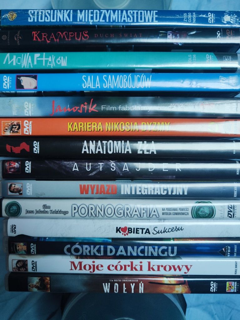 Zestaw 14 filmów na DVD