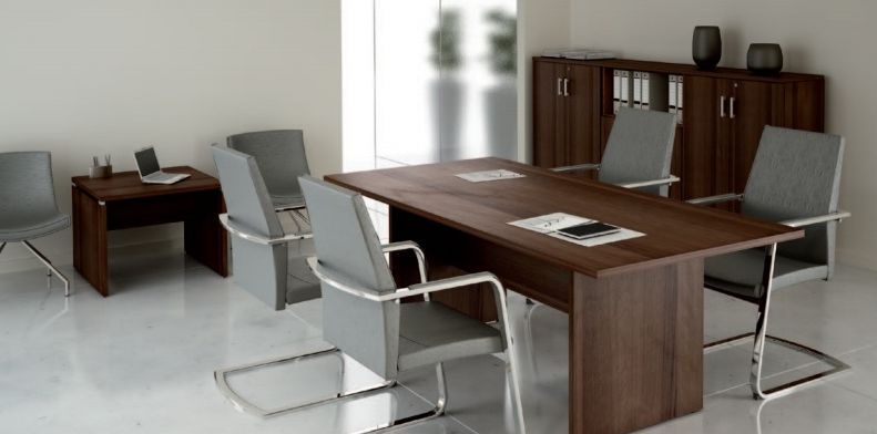 Stół ECHO SQ19 wymiary 190 cm x 90 cm, kolor orzech