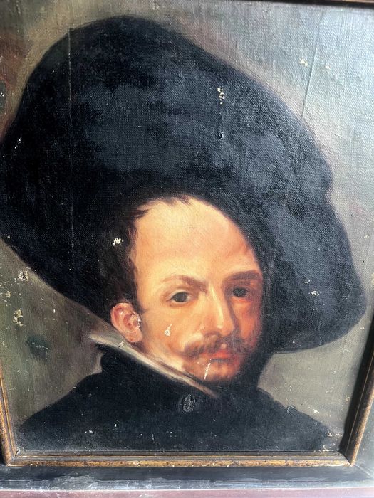 quadro antigo oleo pintor holandês