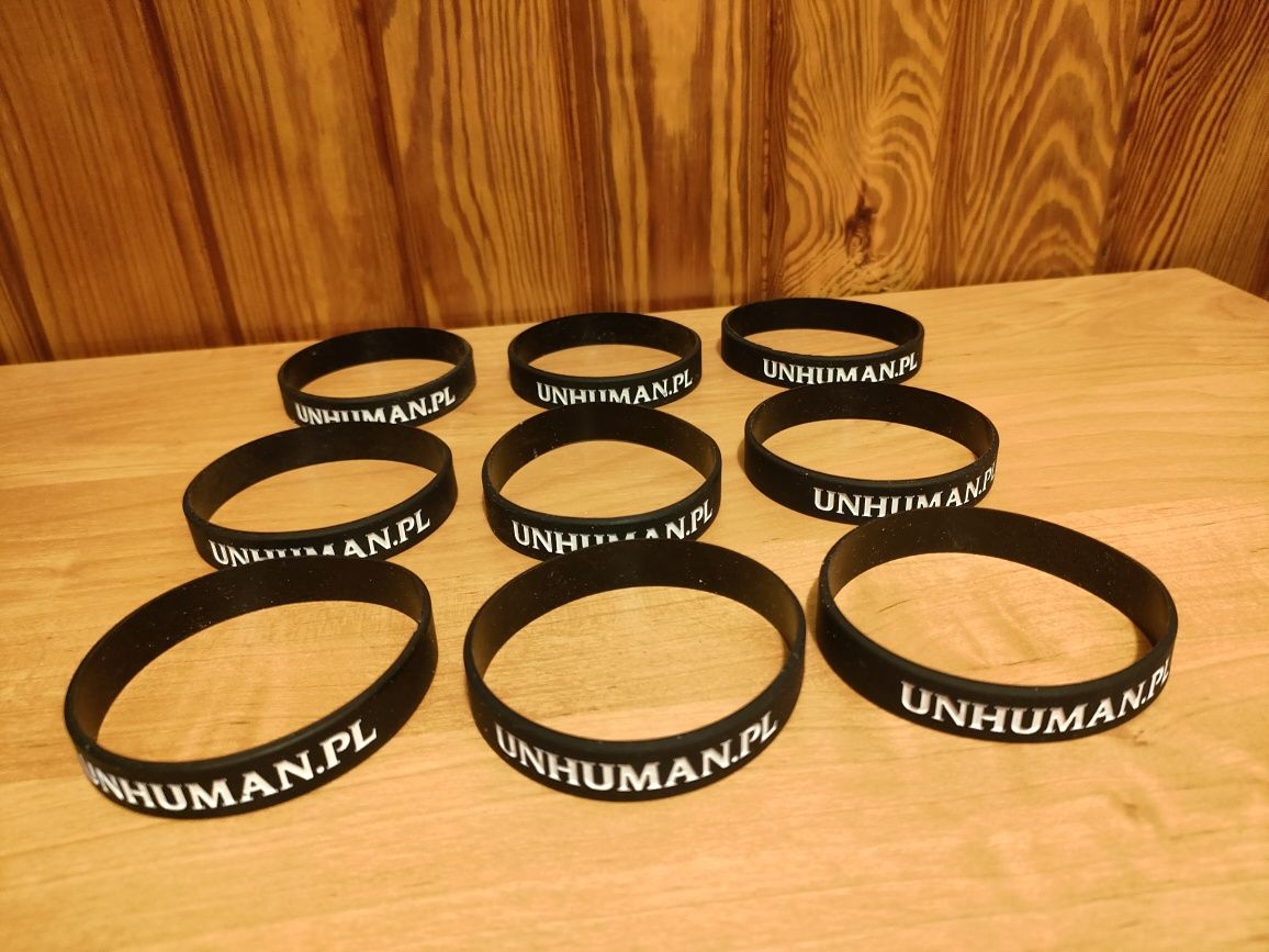 Patriotic Opaska Silikonowa na ręke Komplet Pakiet Unhuman Wear