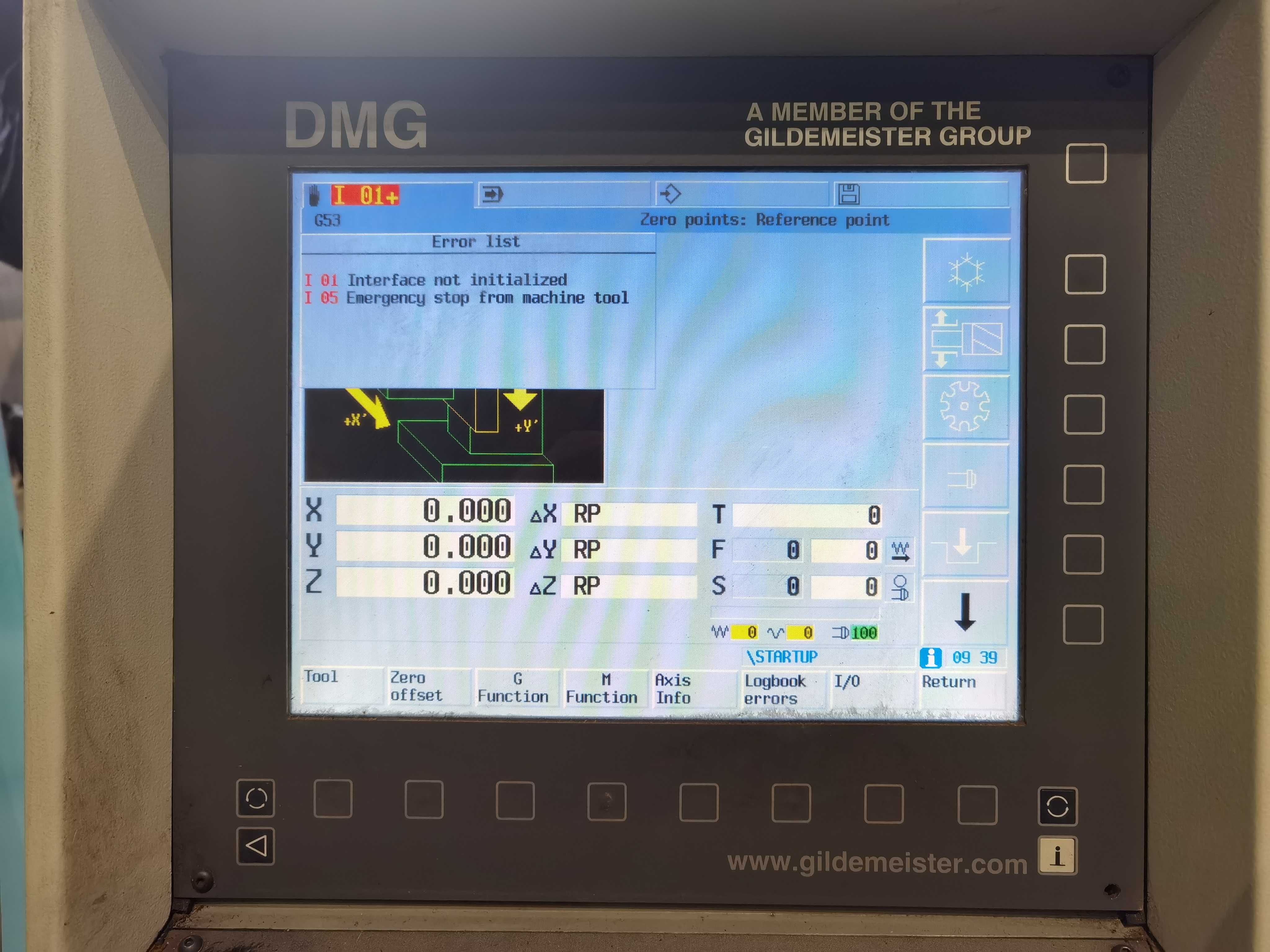 Frezarka CNC Deckel Maho DMU 80 T
