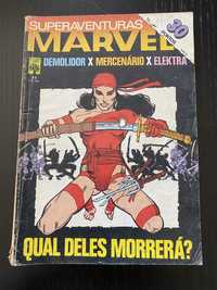 Banda Desenhada Superaventuras Marvel 1985