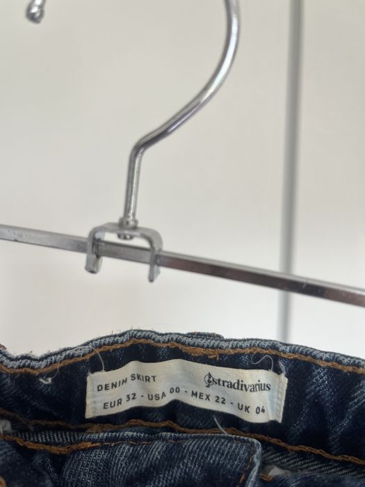 Jeansowa spodniczka Stradivarius