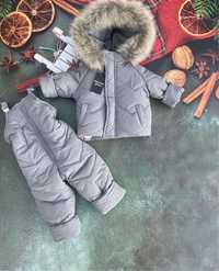 Зимовий дитячий костюм двійка