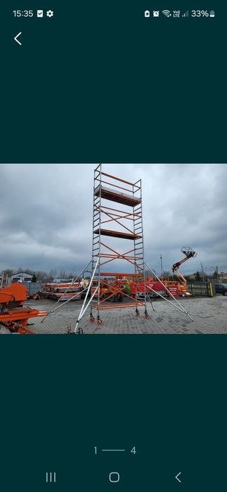 Rusztowanie ALTREX szerokośc 76cm aluminiowe