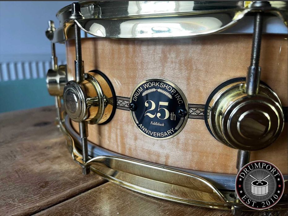 Werbel DW Collectors 25 Anniversary Fiddleback 14x5"