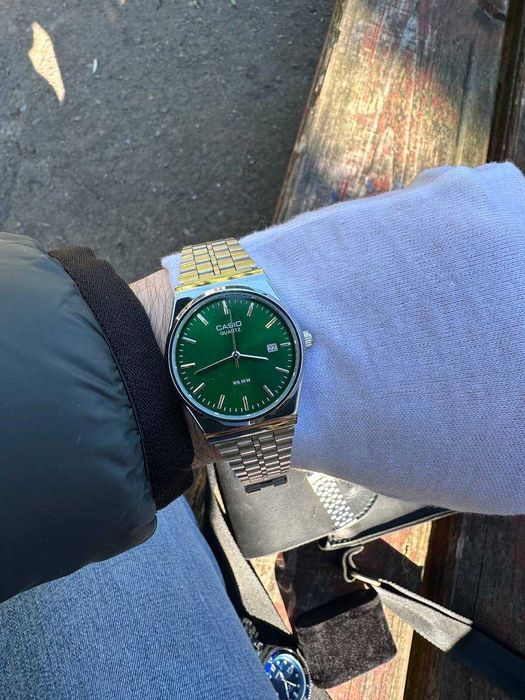 Годинник Casio MTP VC01 Green | Часы наручние касио MTP-B145 | AQ-230