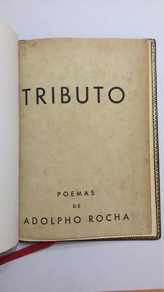 Miguel Torga - Adolpho Rocha - Tributo 1931 - Dedicatória