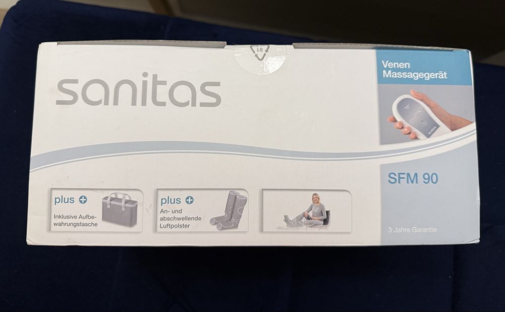 SANITAS Urządzenie do masażu kompresyjnego nóg