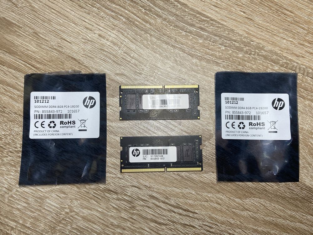 Оперативна памʼять HP 8 Gb DDR4