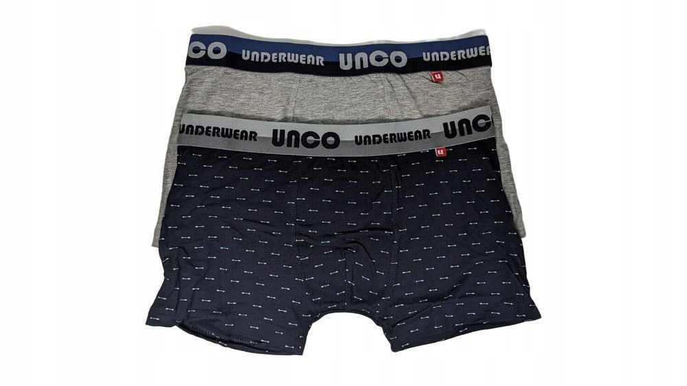 Majtki Bokserki Unco Underwear 2-Pak Bawełna R. M (74 Cm)