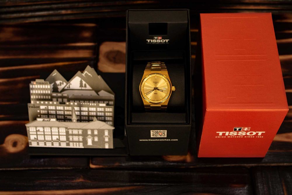 Relógio Tissot PRX Ouro PVD