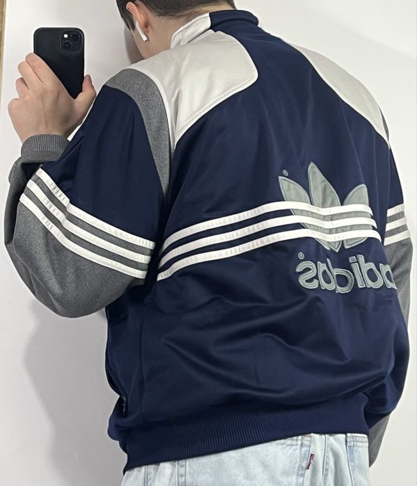 Кофта зіпка адідас олімпійка adidas vintage вінтаж реп rap opium y-3