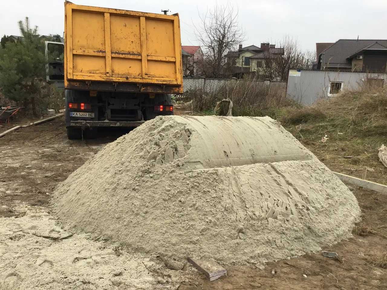 Пісок для будівництва, Песок строительный,пісок яружнй,супісь,підсипка