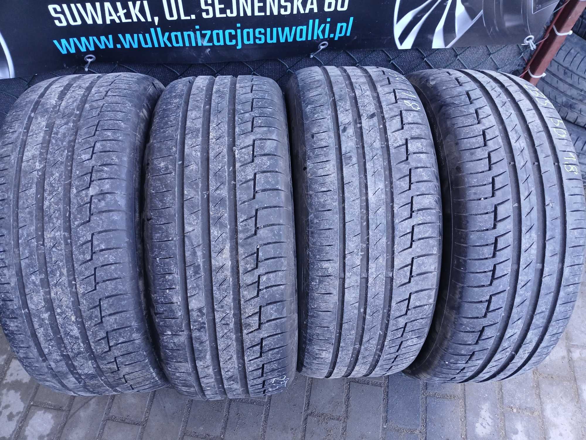 4x używane opony letnie 235/50 R18 Continental Gwarancja Montaż