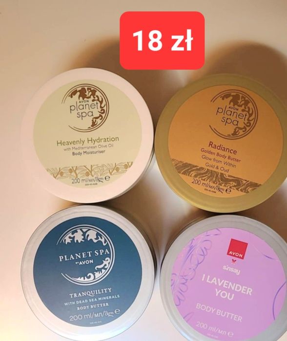 Masło do ciała planet SPA Avon