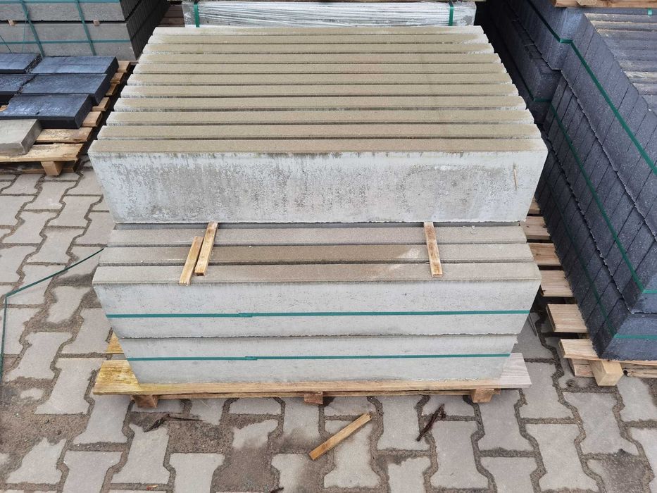 obrzeże trawnikowe 6x20x100 szare, grafitowe,czerwone, brązowe