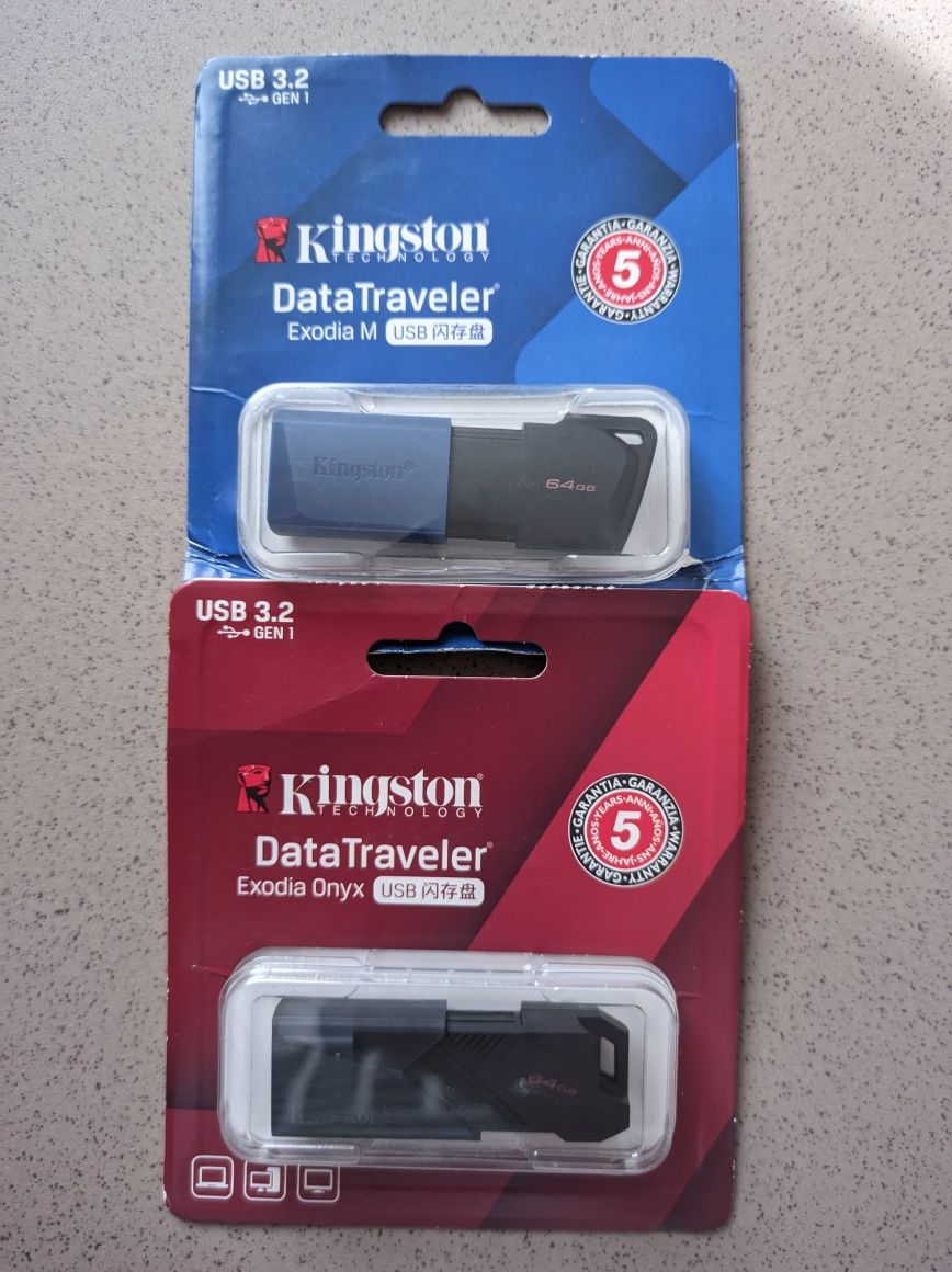 Usb накопичувач Kingstone Exodia M, Onyx 64Gb