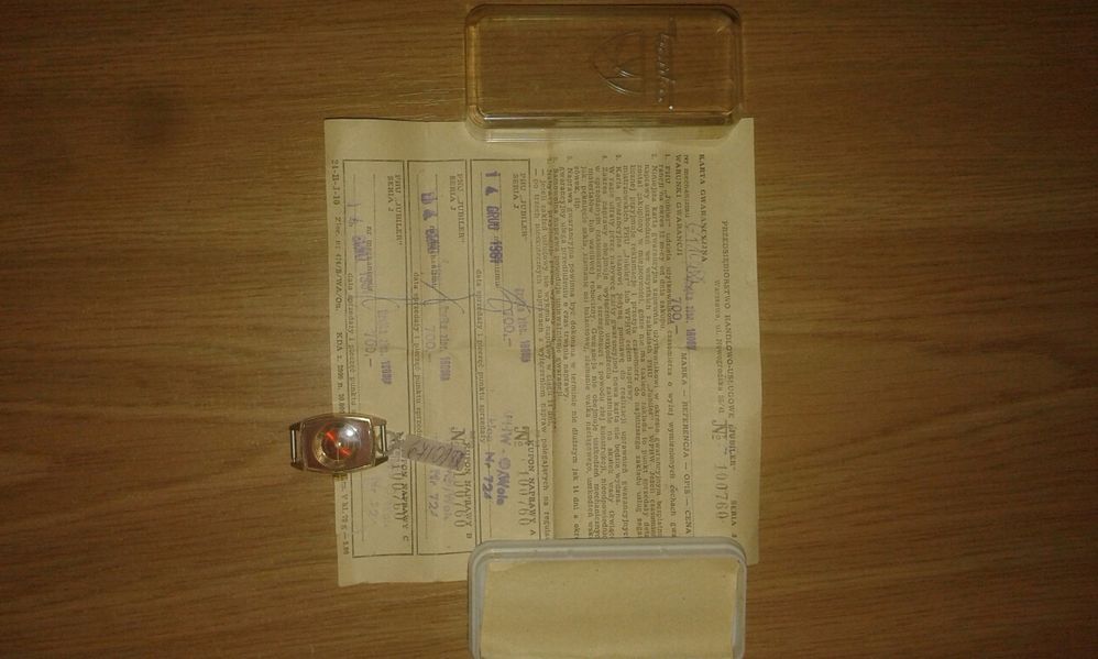 Zegarek Czajka 1981r.