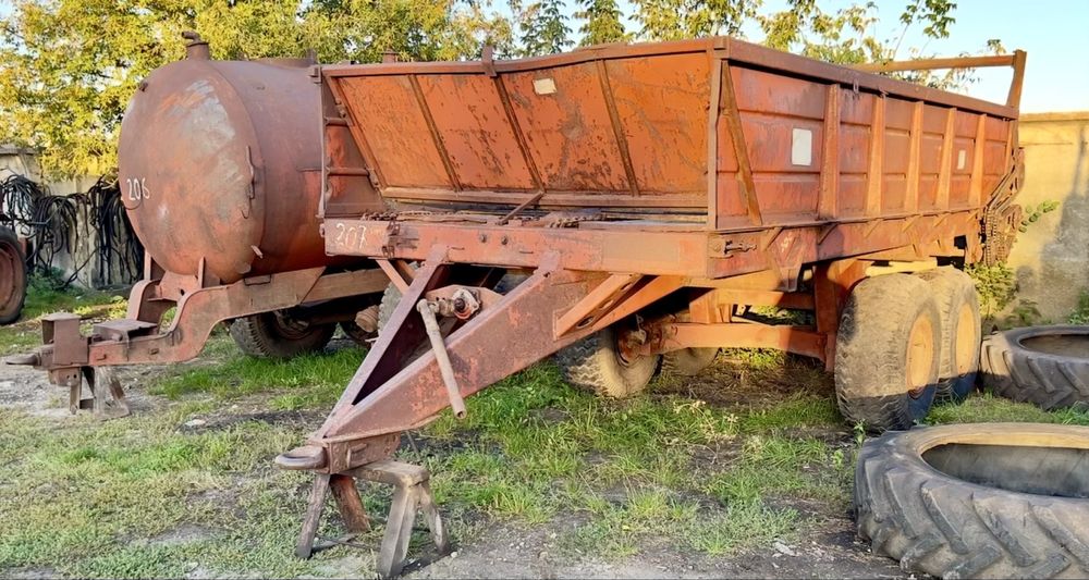 Бочка МЖТ-8 куб Гноєрозкидач ПРТ-10 тонн 1988 р.в.