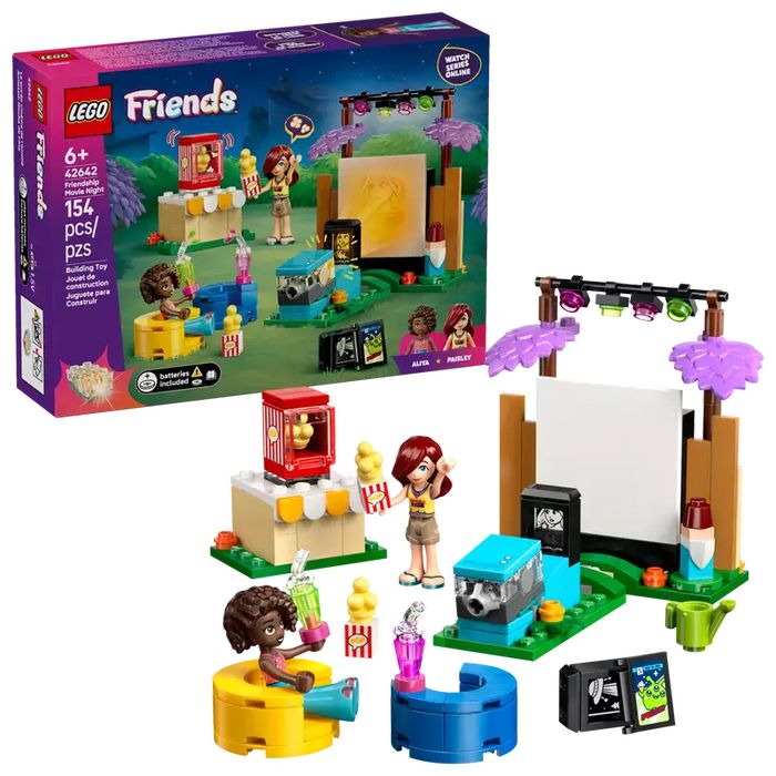 LEGO Friends Maraton filmowy przyjaciółek 42642. LEGO