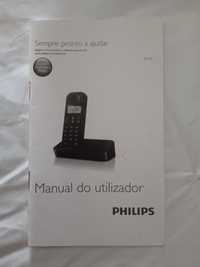 Telefone sem fios Philips D150
