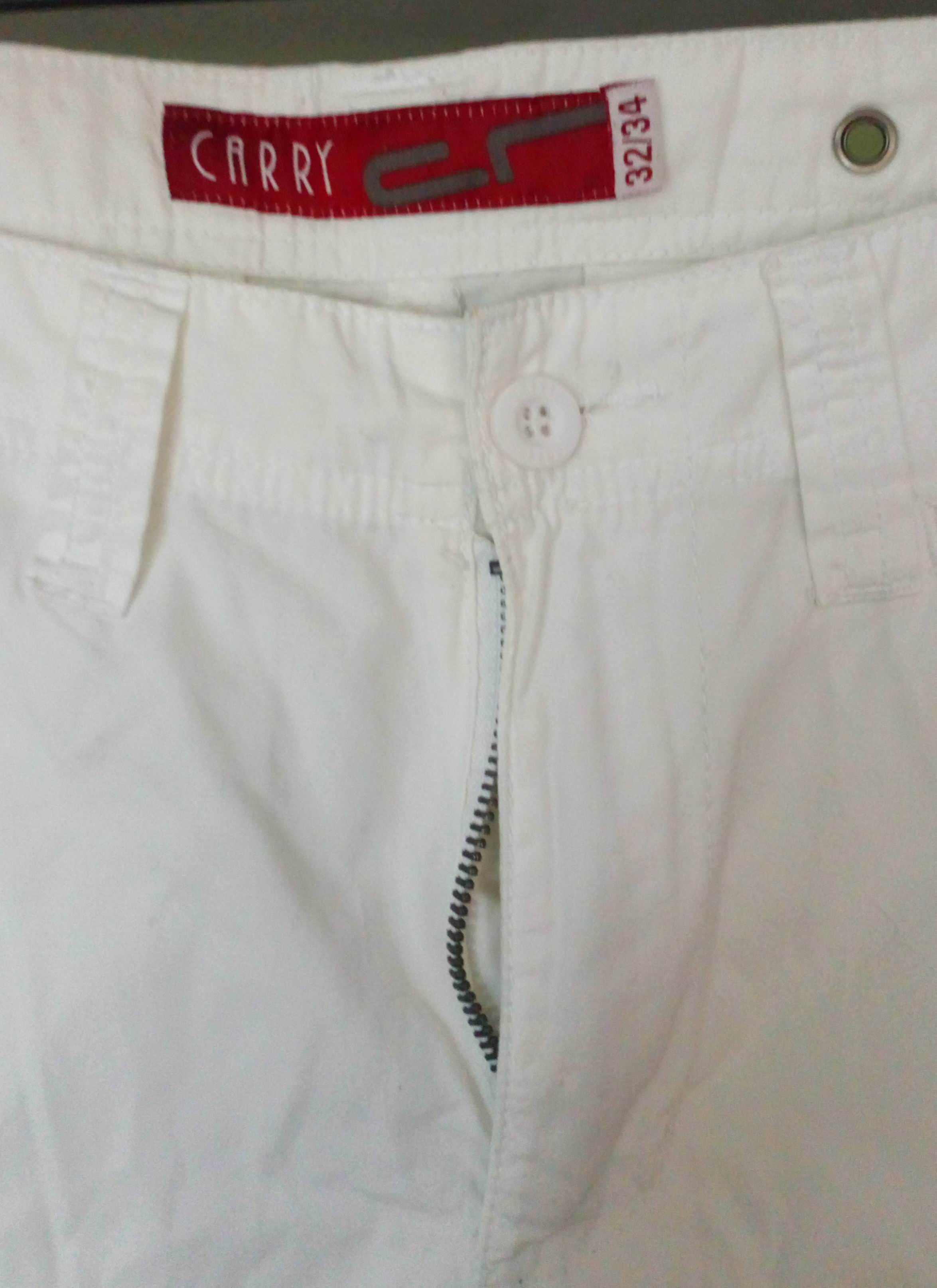 Spodnie białe Carry 32/34