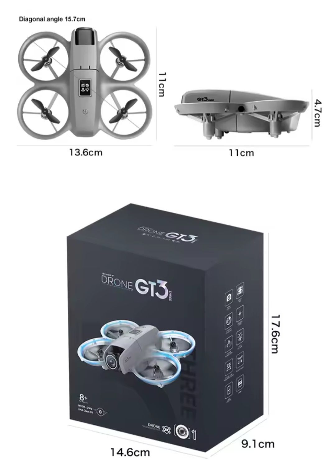 Новий!!! Gt-3 MAX RC Dron квадрокоптер
