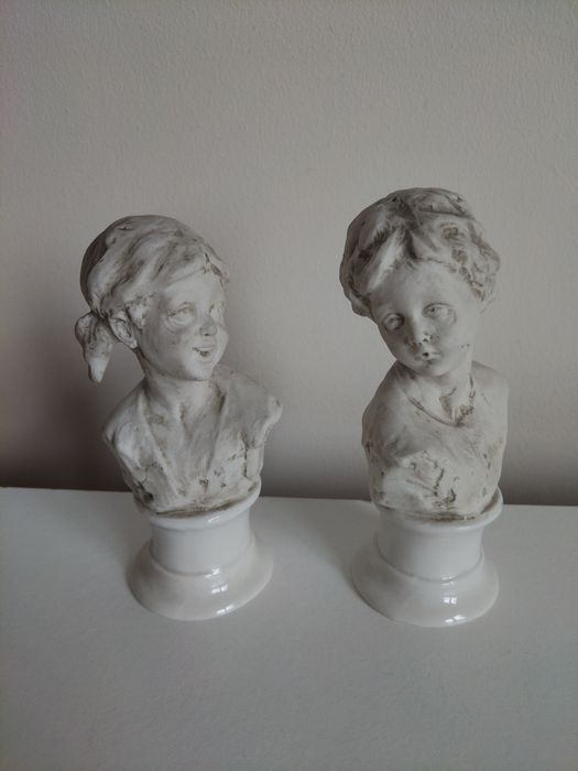 Popiersia Dziewczynki - Antyki