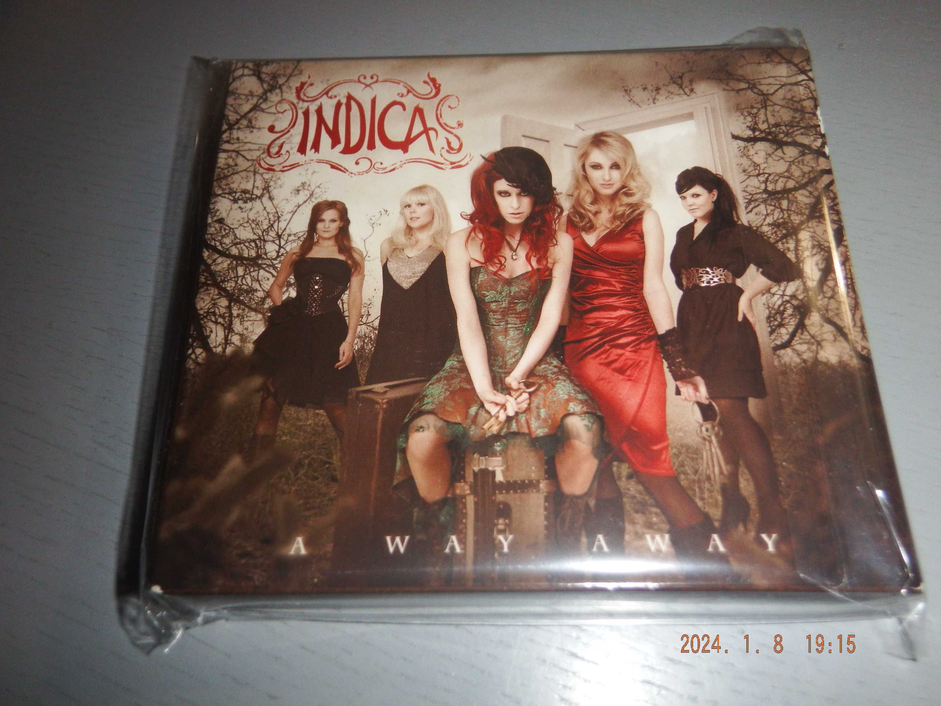 INDICA - A way away  CD + DVD  digipack