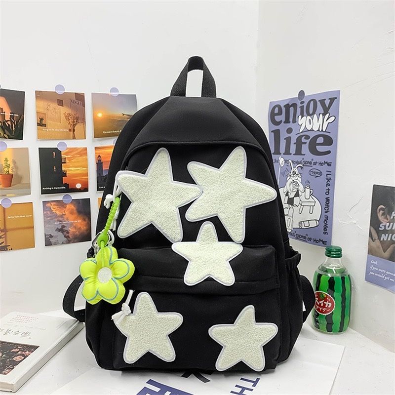 Рюкзак з зірками для дівчат шкільний молодіжний підлітковий.